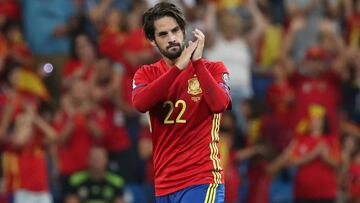 Isco, muy contento: "Nos ha salido una noche redonda"