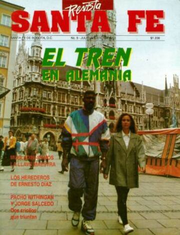 Portada julio/agosto de 1993. Especial de la vida de Adolfo ‘El Tren’ Valencia en el Bayern Múnich, equipo en el que fue goleador.