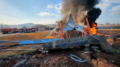 Así fue el accidente en el aeropuerto de Muan