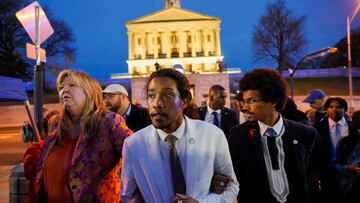 Republican state reps in Tennessee voted along party-lines to expel two of three Democratic House lawmakers that stood with students protesting gun reform.