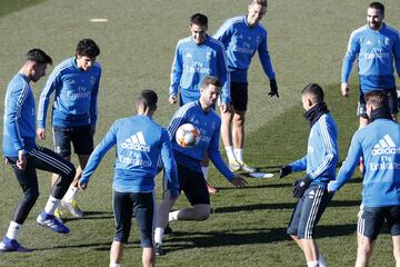 El Madrid prepara la ida del Clásico de Copa