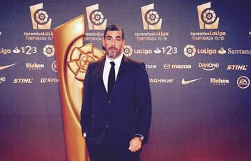 Mlakar, en los Premios de LaLiga.