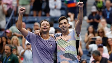 Horacio Zeballos y Marcel Granollers.