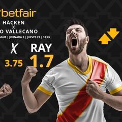 BK Häcken vs. Rayo Vallecano: horario, dónde ver, pronósticos y clasificación