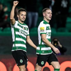 Sarabia guía al Sporting al liderato de la liga portuguesa