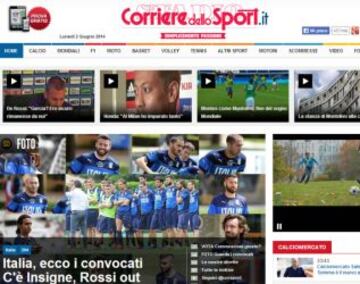 Portadas de la prensa extranjera