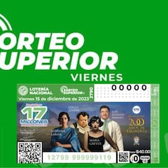 Sorteo Superior 2790: resultados y números premiados | 15 de diciembre 2023