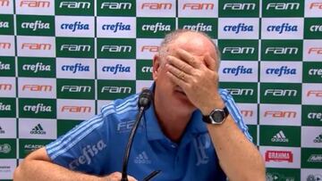 Así reacciona Scolari al ver a una periodista alemana