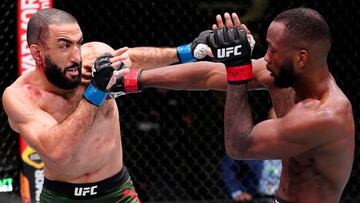 Belal Muhammad y Leon Edwards.