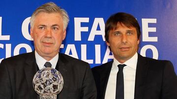 Ancelotti y Conte.