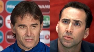 Lopetegui y Nicolas Cage