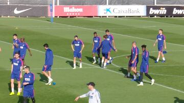 Igual de frío que cuando le presionan: la (no) reacción de Rodri a las 'cosas' de Griezmann
