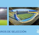 La Bombonera y Santiago del Estero, sedes de la Selección