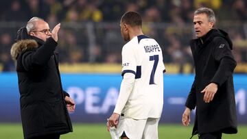 “¿Mbappé frustrado? Pregúntale. Tenéis más poder que yo en eso”