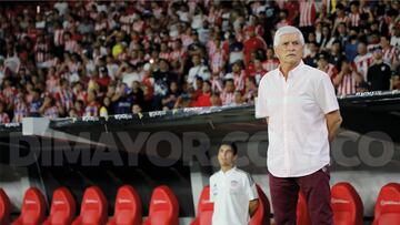 Julio Comesaña habló tras la derrota ante Millonarios.