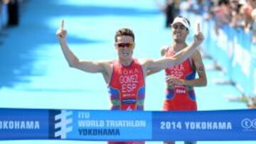 Noya bate a Mario Mola en
un apasionante sprint final