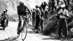 Gino Bartali en el Tour de 1948.