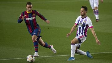 Griezmann se ausenta del entrenamiento