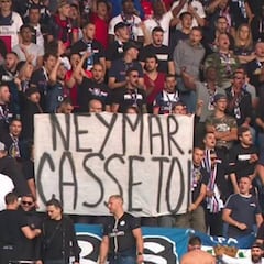 La LFP multa al PSG por una pancarta contra Neymar