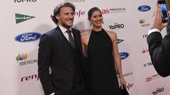 03/12/19
 GALA AS GALAAS 2019 ENTREGA PREMIOS AS DEL DEPORTE PHOTOCALL
 DIEGO FORLAN
 PAZ CARDOSO ESPOSA MUJER