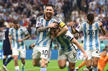 Julián Álvarez and Lionel Messi struck up a fantastic partnership that helped La Albiceleste to win the World Cup in Qatar.