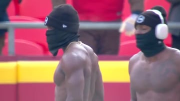 El impactante calentamiento en la NFL a 10º bajo cero que alucina a las redes