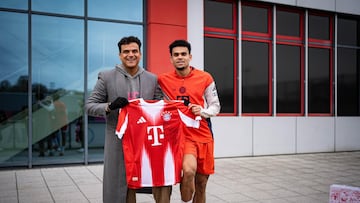 Luis Díaz y Silvestre Dangond en Múnich