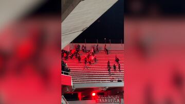 Masacre en Argentina: suspendido el Independiente - Universidad de Chile por una grave pelea