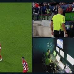 El penalti por mano de Lodi que enciende a los atléticos