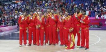 Serge Ibaka ganó la medalla de plata en los Juegos de Londres.