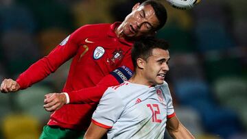 Reguilón sufre un fuerte golpe y es duda ante Suiza el sábado