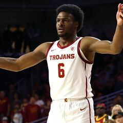 Estadísticas de Bronny James en la NCAA: puntos, rebotes, asistencias...