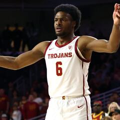 Lebron James’ son Bronny plays for the USC Trojans for the first time since suffering a heart attack