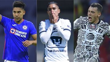 Cruz Azul, América y Pumas, los equipos que menos extranjeros utilizan de titulares