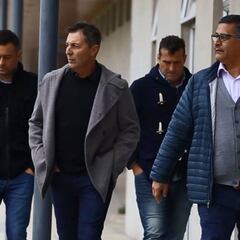 Kudelka vivió así sus primeras horas como nuevo DT de la U