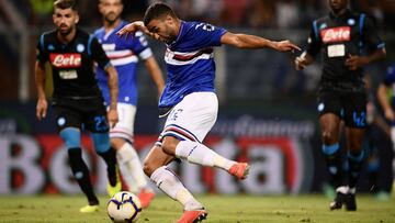 Sampdoria - Napoli en vivo online, partido por la fecha 3 de la Serie A 2018/2019, a partir de la 1:30 p.m. en el estadio Luigi Ferraris hoy domingo 2 de septiembre