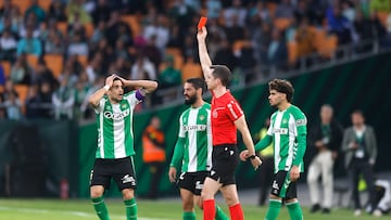 23/11/25 PARTIDO PRIMERA DIVISION
BETIS - GIRONA
EXPULSION ANTONY TARJETA ROJA ARBITRO GALECH APEZTEGUIA
