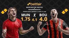 Manchester United vs. AFC Bournemouth: horario, dónde ver, pronósticos y clasificación