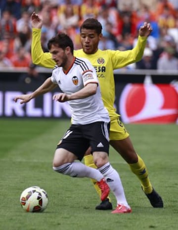 Pablo Piatti y Jonathan dos Santos.