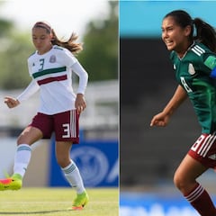 Dos mexicanas son incluidas en el 11 ideal de Concacaf