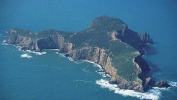 Vista aérea de la isla del Congreso