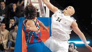 <b>FAJADOR</b>. El madridista Kambala, tercer máximo encestador de la ACB, debe ser clave en el Palau.