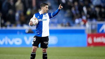 Moya, ante el Sevilla