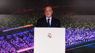Florentino Pérez, presidente del Real Madrid.