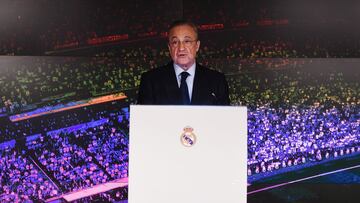 Florentino P&eacute;rez, presidente del Real Madrid.