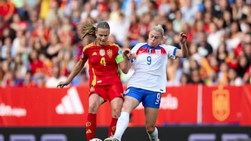 03/06/25 PARTIDO FUTBOL FEMENINO
WOMENS NATIONS LEAGUE
SELECCION ESPAÑOLA ESPAÑA - INGLATERRA
IRENE PAREDES ALESSIA RUSSO