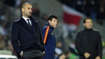 <b>PREOCUPADO. </b>Guardiola sabe que está ante el momento clave de la temporada