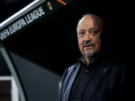 Rafa Benítez, en el partido de este jueves.