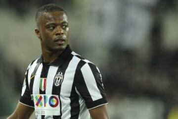 Patrice Evra: el defensa francés de 34 años completará su contrato de dos años con la Juventus y el club italiano ya busca sustituto.