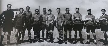 El Arenas Club, campeón de la Copa del Rey de 1919. | @arenas_club1909